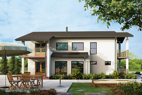 Tällaisia taloja ei paljoa vuokralla näe