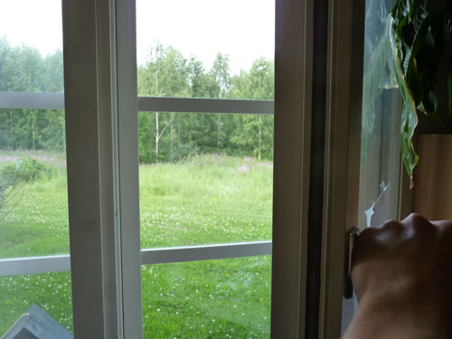 Vaihe 2: Sisempi ikkuna auki