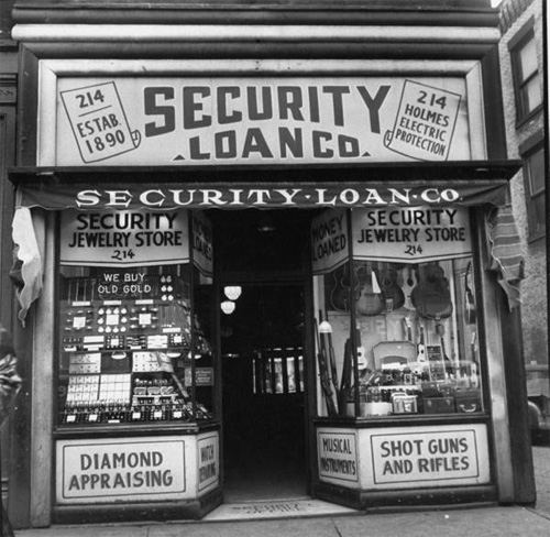 Pikavippifirma vuodelta 1953 (Lähde: Life)