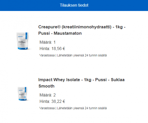 Kreatiinia ja heraproteiinia