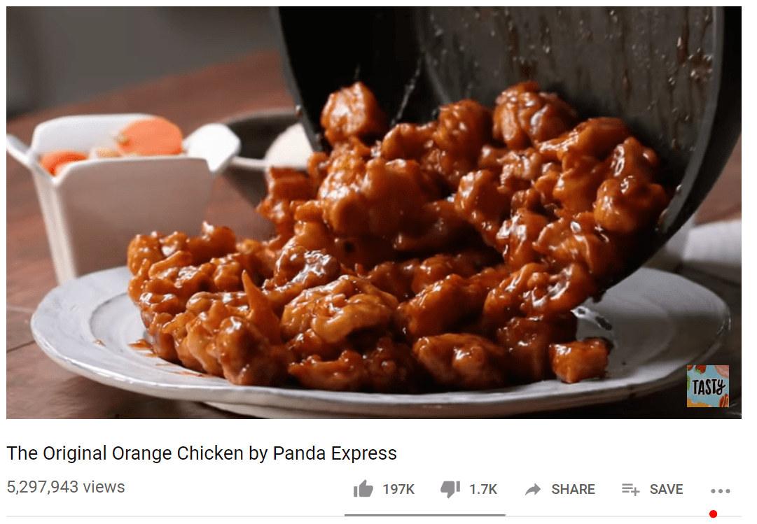 Panda Expressin Orange Chicken -resepti
