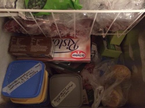 Vähän tyhjempi pakastin