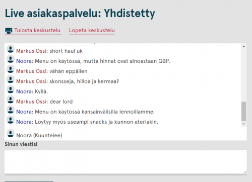 Ihan varmasti on skonsseja!