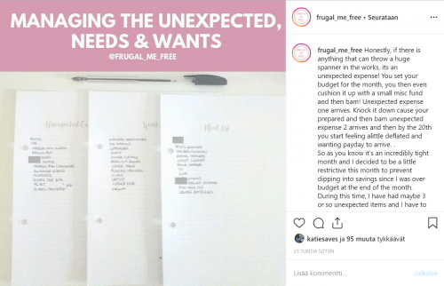 Upeita pohjia talouteen liittyvien asioiden kirjaamiseen