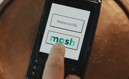 Mash it -maksupäätteessä