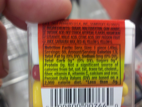 Sokeriton Tic Tac -karamelli?