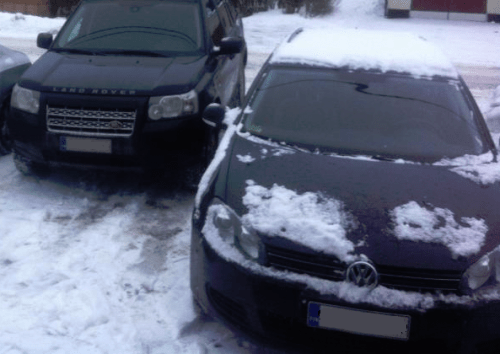 Lassen Golf kuvassa oikealla (rekkarit muokattu)