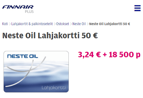 50 eurolla bensaa 3,24 eurolla